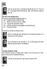 Предварительный просмотр 36 страницы Telcoma Automations EDGE20 Operation And Programming Instructions