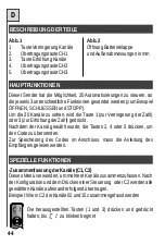 Предварительный просмотр 44 страницы Telcoma Automations EDGE20 Operation And Programming Instructions