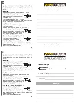 Preview for 19 page of Telcoma Automations FM 400 Operating Handbook