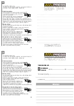 Preview for 27 page of Telcoma Automations FM 400 Operating Handbook