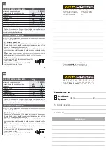 Preview for 33 page of Telcoma Automations FM 400 Operating Handbook