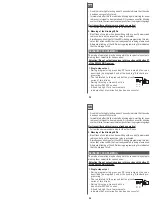 Preview for 34 page of Telcoma Automations FM 400 Operating Handbook