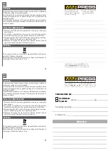 Preview for 37 page of Telcoma Automations FM 400 Operating Handbook