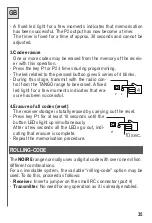 Preview for 35 page of Telcoma Automations NOIRE 2 Operating Handbook