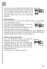 Preview for 51 page of Telcoma Automations NOIRE 2 Operating Handbook