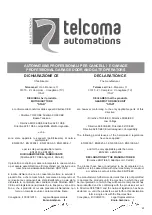 Preview for 23 page of Telcoma Automations STAR1E Instruction Handbook And Spare Parts Catalogue