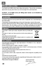 Preview for 30 page of Telcoma Automations T10 EDGE Operation And Programming Instructions