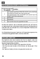 Preview for 36 page of Telcoma Automations T10 EDGE Operation And Programming Instructions