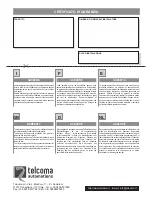 Preview for 32 page of Telcoma BLUES 20/R Instruction Handbook Manual