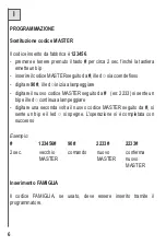 Preview for 6 page of Telcoma PASSO FM400 Instructions Manual