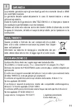 Preview for 11 page of Telcoma PASSO FM400 Instructions Manual