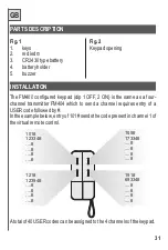 Preview for 31 page of Telcoma PASSO FM400 Instructions Manual