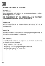 Preview for 32 page of Telcoma PASSO FM400 Instructions Manual