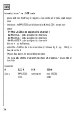 Preview for 34 page of Telcoma PASSO FM400 Instructions Manual