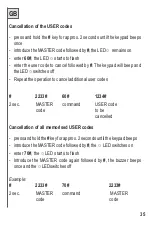 Preview for 35 page of Telcoma PASSO FM400 Instructions Manual