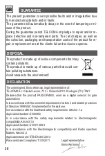 Preview for 38 page of Telcoma PASSO FM400 Instructions Manual