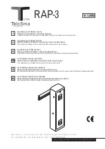 Telcoma RAP-3 Instruction Handbook And Spare Parts Catalogue preview