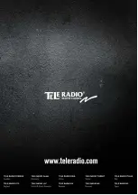 Preview for 44 page of Tele Radio PN-R15-1 Manual