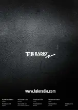 Preview for 92 page of Tele Radio PN-R15-1 Manual