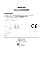 Preview for 22 page of Tele System 21005313 User Manual