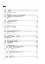 Preview for 4 page of Tele System SOUND LED08 Manual