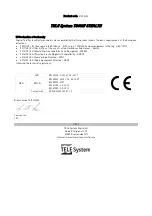 Preview for 37 page of Tele System STEALTH TS6807 User Manual