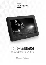 Tele System TS09 T2 HEVC Quick Start Manual preview