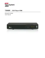 Предварительный просмотр 1 страницы Tele System TS5600 User Manual