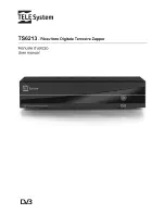 Preview for 1 page of Tele System TS6213 User Manual