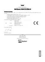 Preview for 24 page of Tele System TS6810 T2 STEALTH User Manual