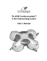 TeleAdapt ConferenceHub TA-6500 User Manual preview