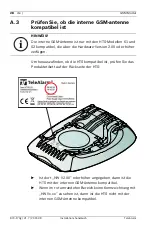 Preview for 28 page of TeleAlarm 970-170g Installer Manual