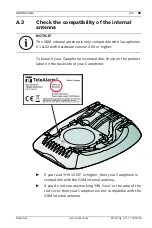 Preview for 49 page of TeleAlarm 970-170g Installer Manual