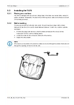 Предварительный просмотр 21 страницы TeleAlarm TA74 User Manual