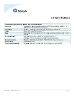 Preview for 8 page of Telebyte 458-3SLB Manual