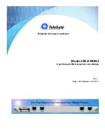 Telebyte 458-AWGN2 User Manual предпросмотр