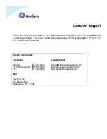 Preview for 2 page of Telebyte 458-LM-E1-36-TP100 Reference Manual