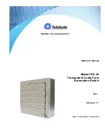 Telebyte CFA-24 Reference Manual предпросмотр