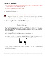 Предварительный просмотр 10 страницы Telebyte CFA-24 Reference Manual