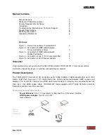 Предварительный просмотр 2 страницы Telecast THOR-HE-KIT User Manual