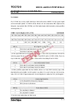 Preview for 102 page of TeleChips TCC720 User Manual