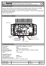 Предварительный просмотр 1 страницы TELECO AUTOMATION TVHET868A02 Manual