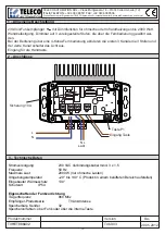 Предварительный просмотр 16 страницы TELECO AUTOMATION TVHET868A02 Manual