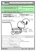 Предварительный просмотр 1 страницы TELECO AUTOMATION TVPRD B01T Series Manual