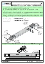 Preview for 1 page of TELECO AUTOMATION TVSTRD868NT24 Installation Instructions Manual