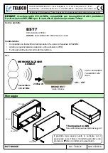 Teleco BST7 Quick Start Manual preview