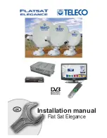 Teleco FlatSat Elegance Installation Manual preview