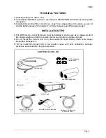 Preview for 3 page of Teleco Magic Sat 2002A Installation Manual