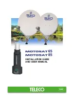 Предварительный просмотр 1 страницы Teleco Motosat 85 Installation Manual And User'S Manual