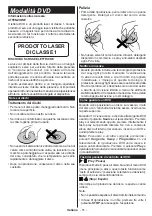 Preview for 52 page of Teleco TEV22D Operating Instructions Manual